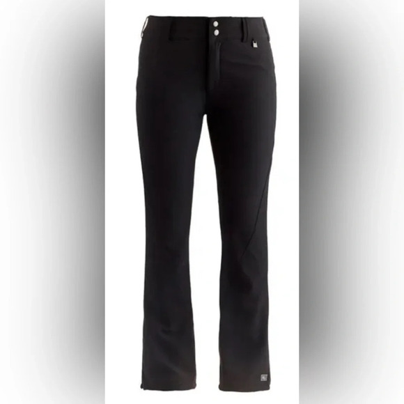 NWT NILS Betty Ski Slim Fit Ski/Snowboard Pant Long Black Size 10 - Picture 1 of 7